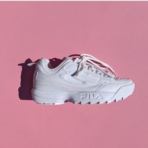 White Chunky Fila